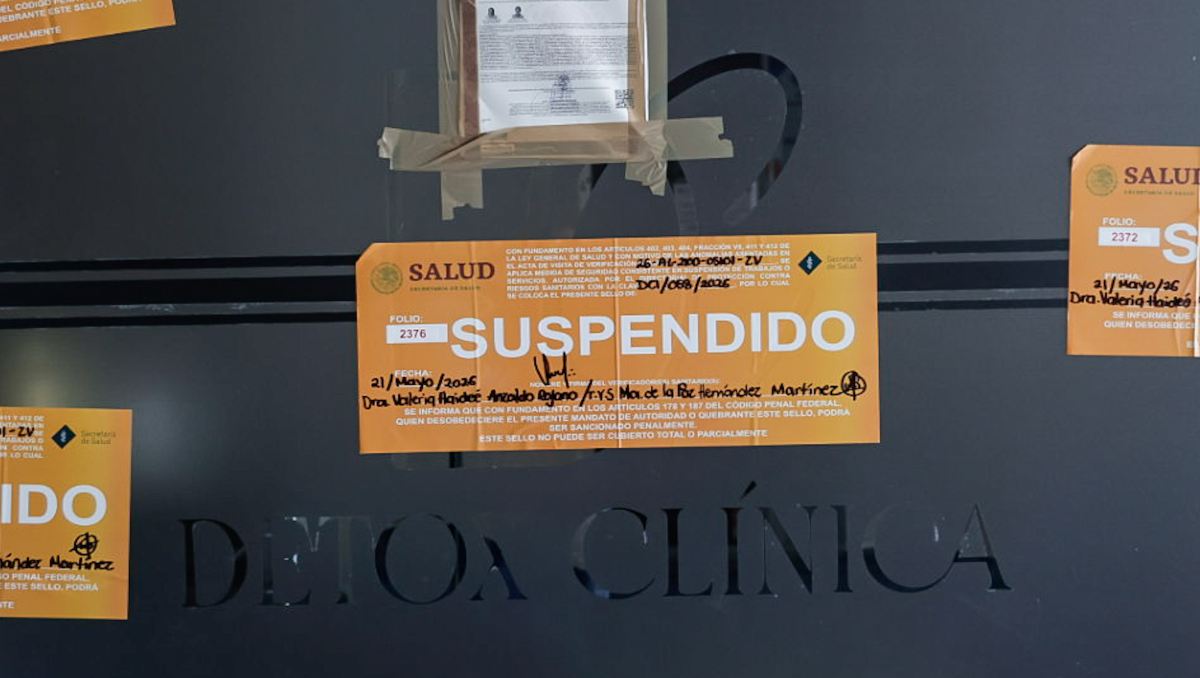 Suspenden Detox Clínica en  colonia Anzures de Puebla | Agencia EsImagen