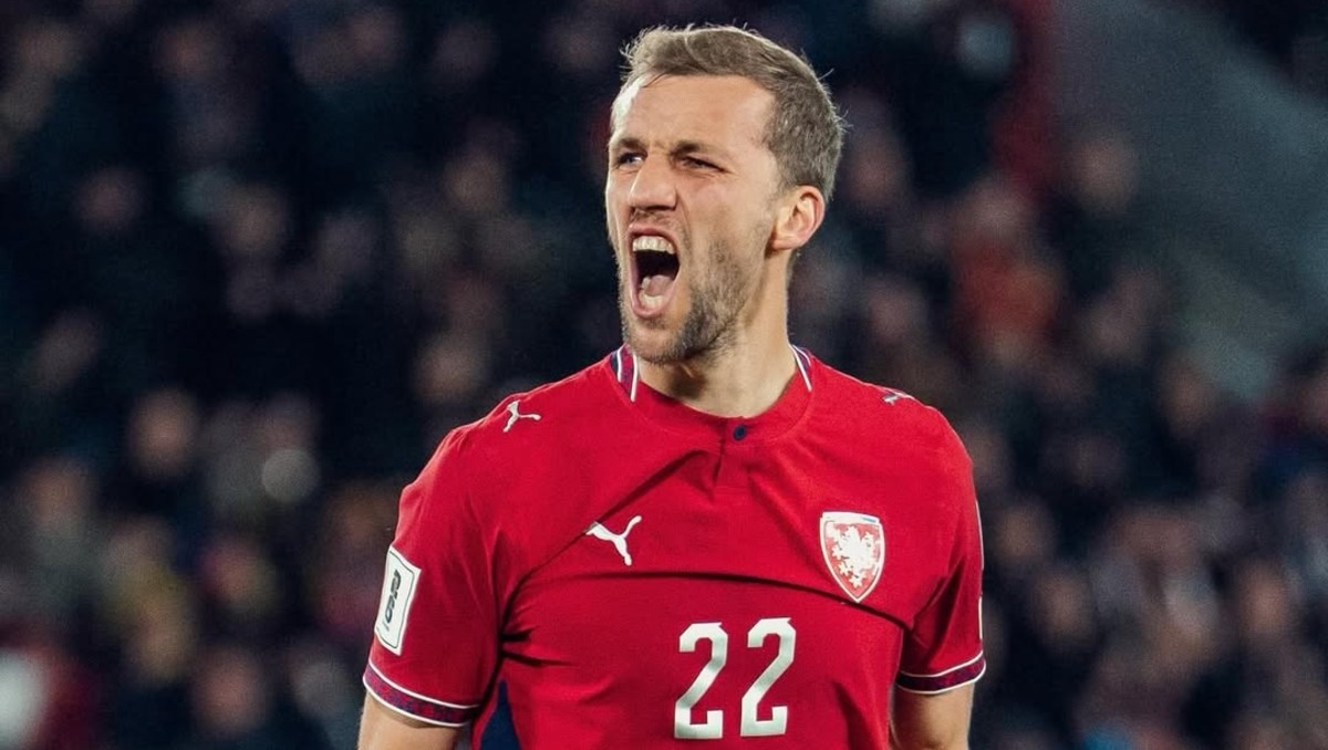 Tomas Soucek, Selección de Chequia (Instagram: @tomassoucek28)
