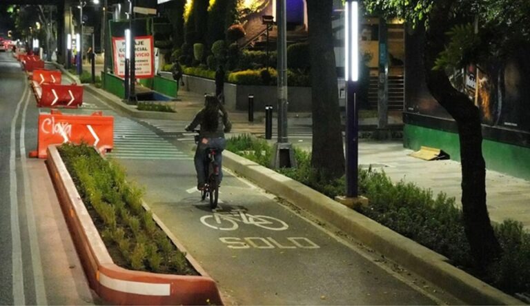 Video viral muestra a una ciclista bloqueando el paso a motociclistas en la ciclovía de Calzada de Tlalpan. | Imagen ilustrativa