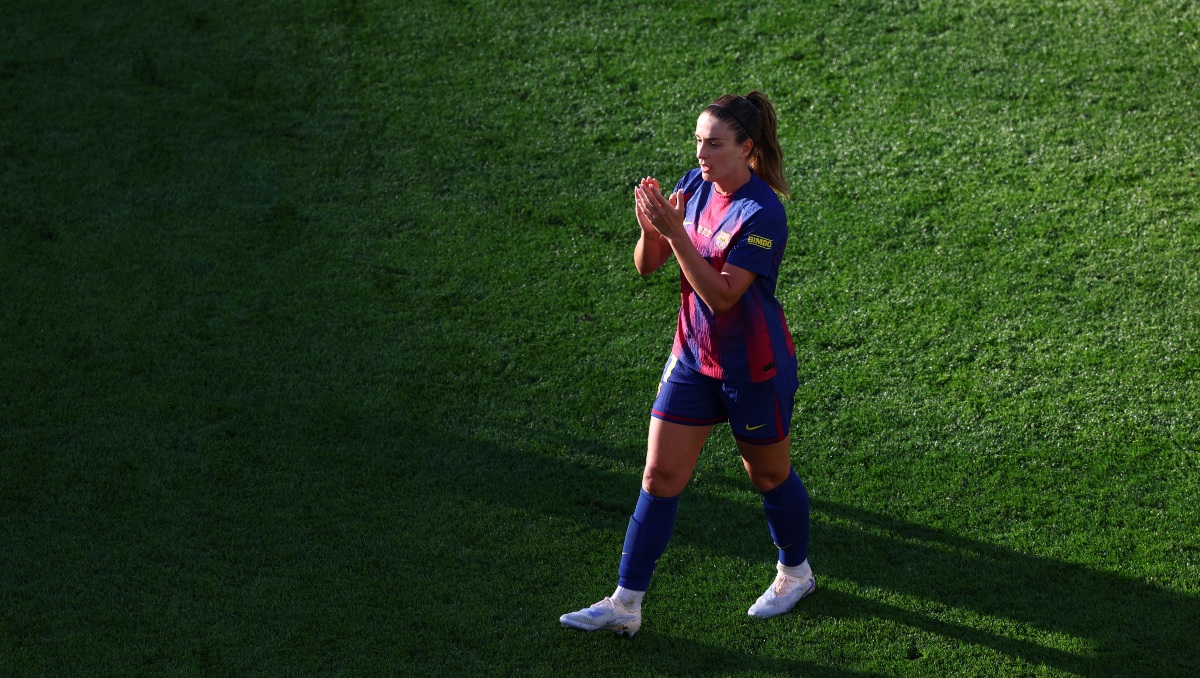 Alexia Putellas genera dudas sobre su futuro tras ganar la Champions con el Barcelona (Reuters)