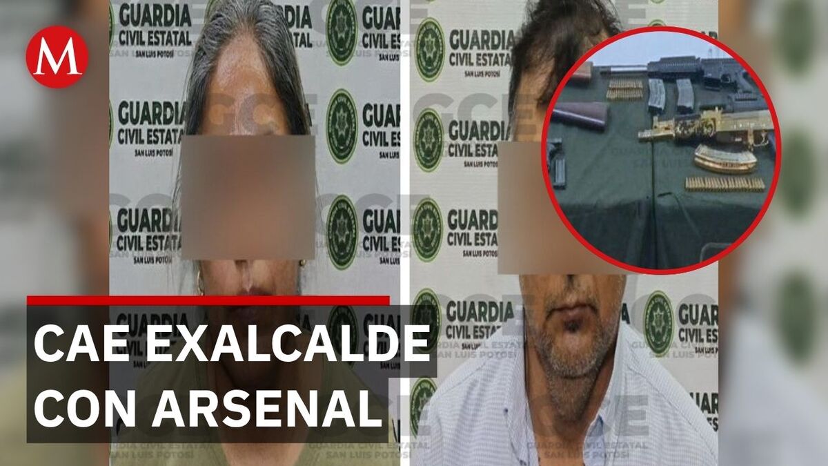 Detienen a exalcalde de Tampamolón y a su esposa en posesión de armas