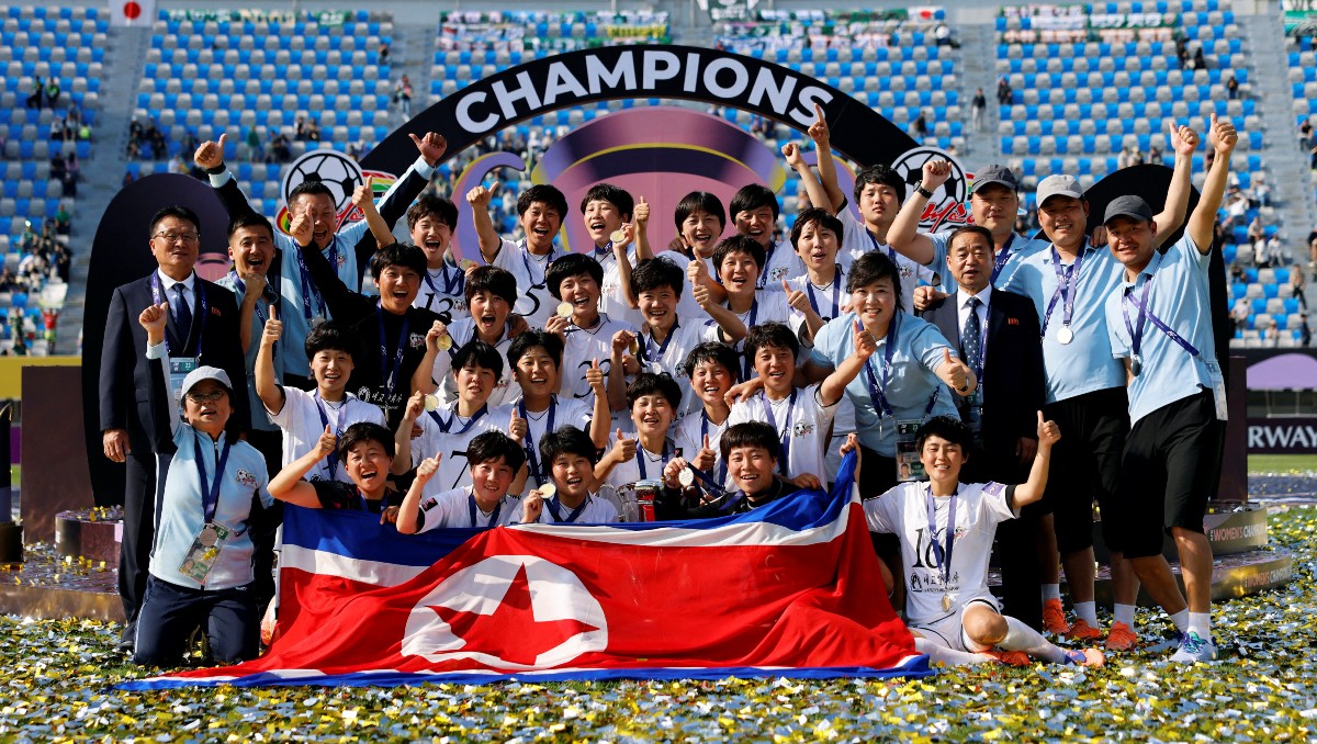 Equipo norcoreano conquista la Liga de Campeones Femenil de la AFC (Reuters)