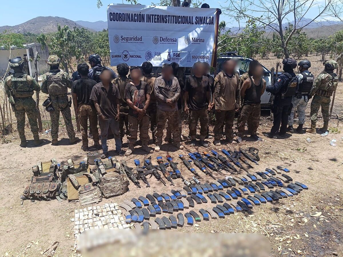 La Marina refrendó con las detenciones su compromiso de contribuir a la seguridad en Sinaloa. | Foto: Especial