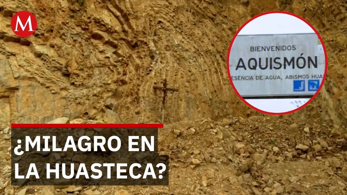 Aparece presunta imagen de la Virgen de Guadalupe en obra carretera de San Luis Potosí