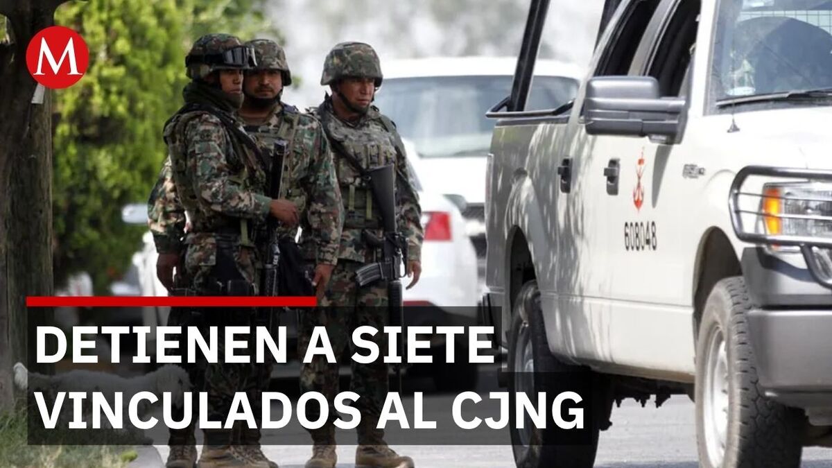 Autoridades detienen a 7 personas por portación de armas de fuego en Ecatepec