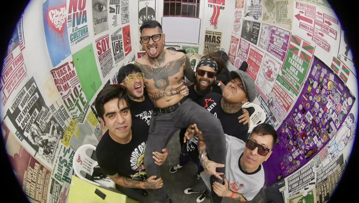 La banda originaria de Naucalpan a la conquista del mundo. | Foto: Ariel Ojeda
