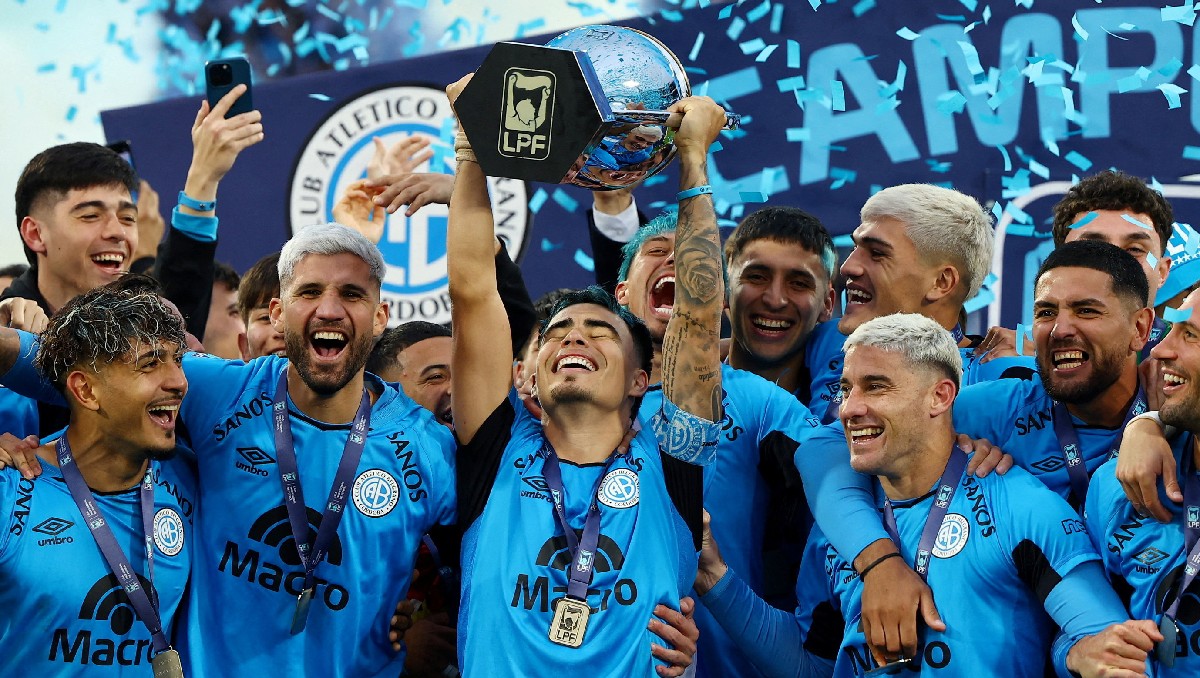 Belgrano gana su primer título de la Liga de Argentina tras vencer a River Plate (Reuters)
