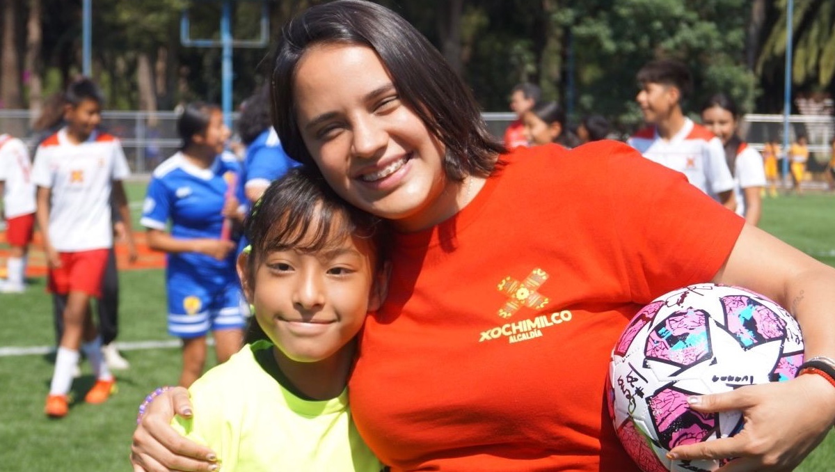 Circe Camacho impulsa la recuperación de espacios públicos rumbo al Mundial. | Especial