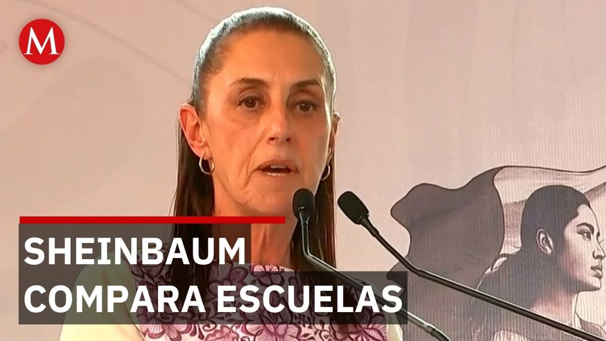 Claudia Sheinbaum asegura que la educación pública es mejor que la privada