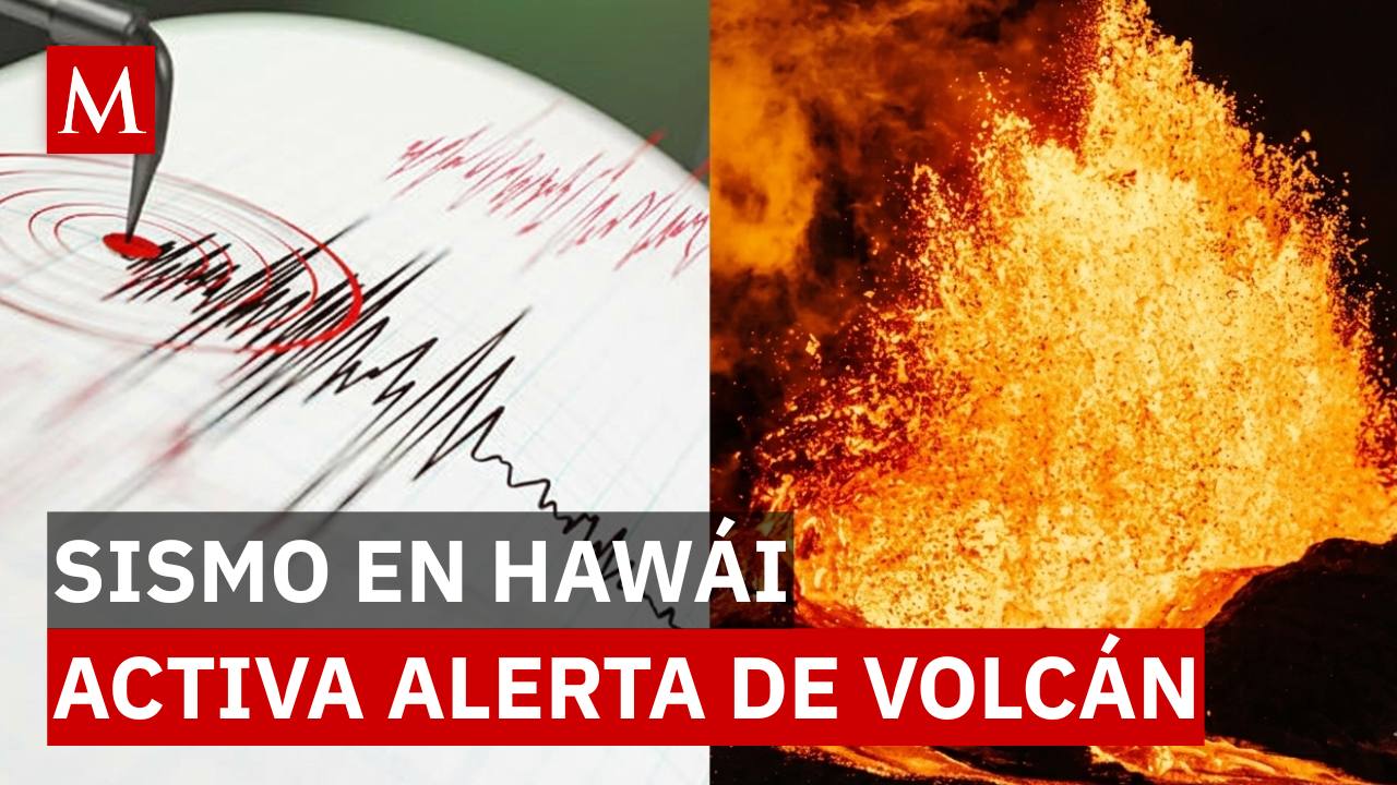 Fuerte temblor sacude Hawái: Pronostican gran explosión volcánica en los próximos días