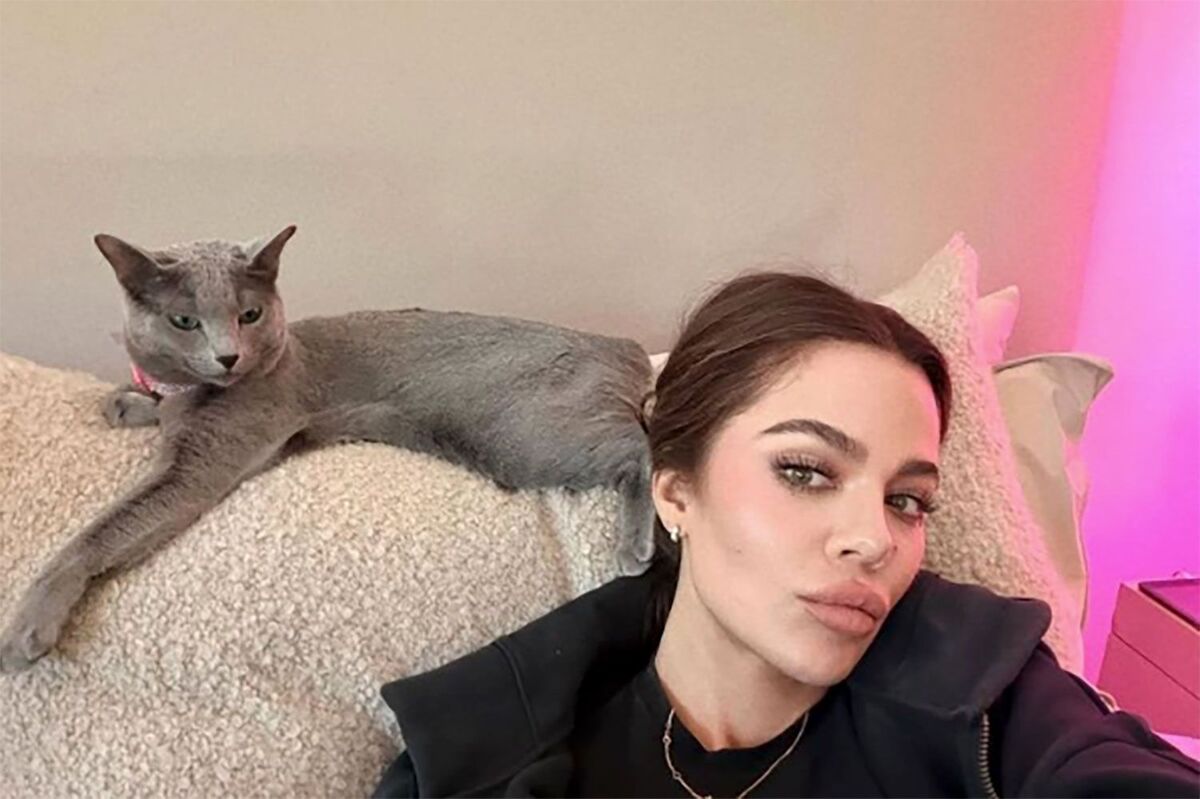 Khloé Kardashian genera controversia por quitar las garras a sus gatos