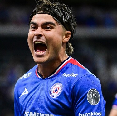 Luka Romero, jugador de Cruz Azul