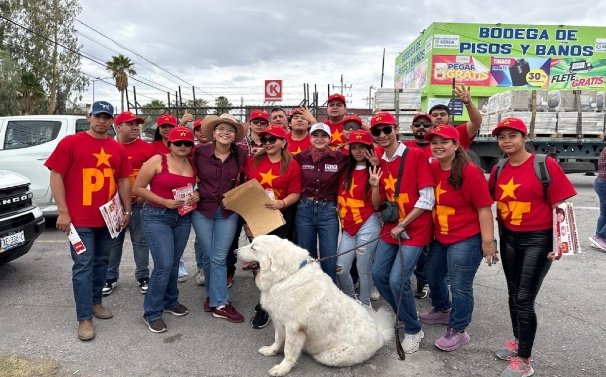 Morena y PT intensifican campaña con candidatos. | Foto: Especial