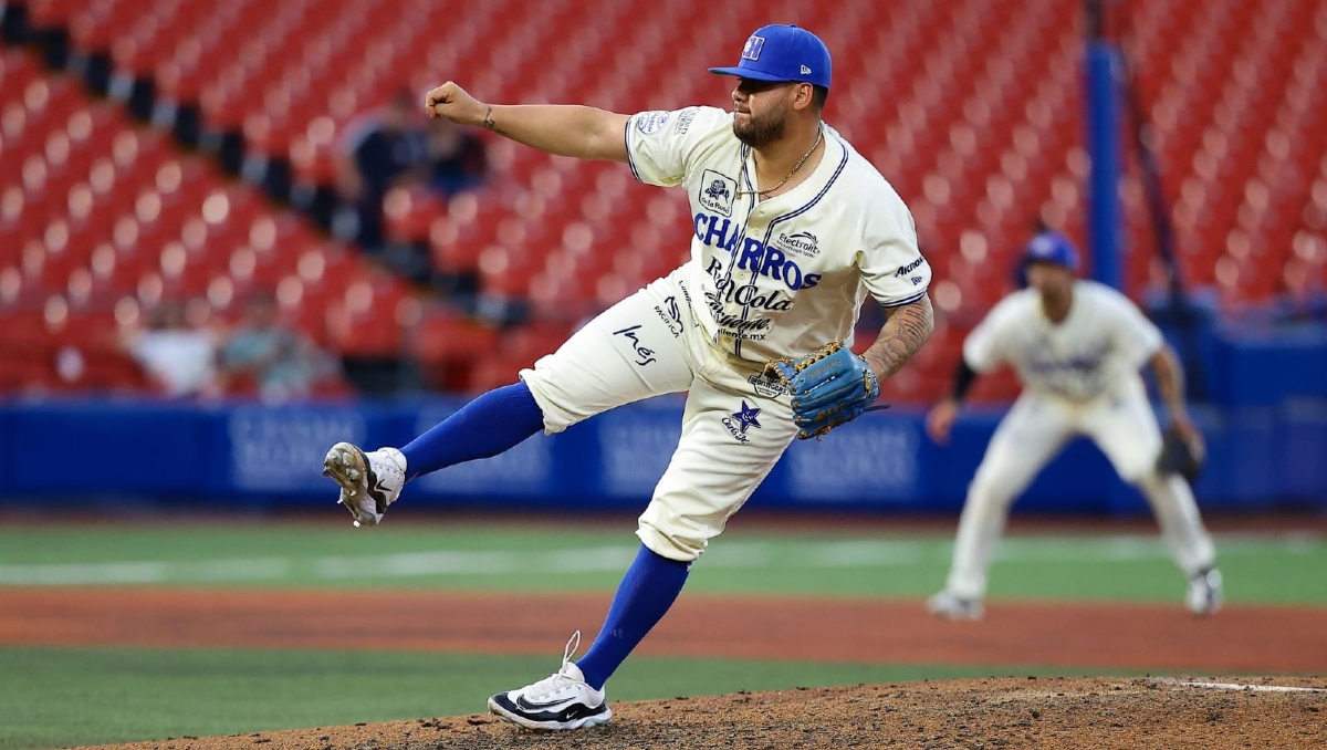 El pitcher se llevó una suspensión de ocho partidos y una multa económica por conducta antideportiva (Foto: Cortesía Charros de Jalisco)