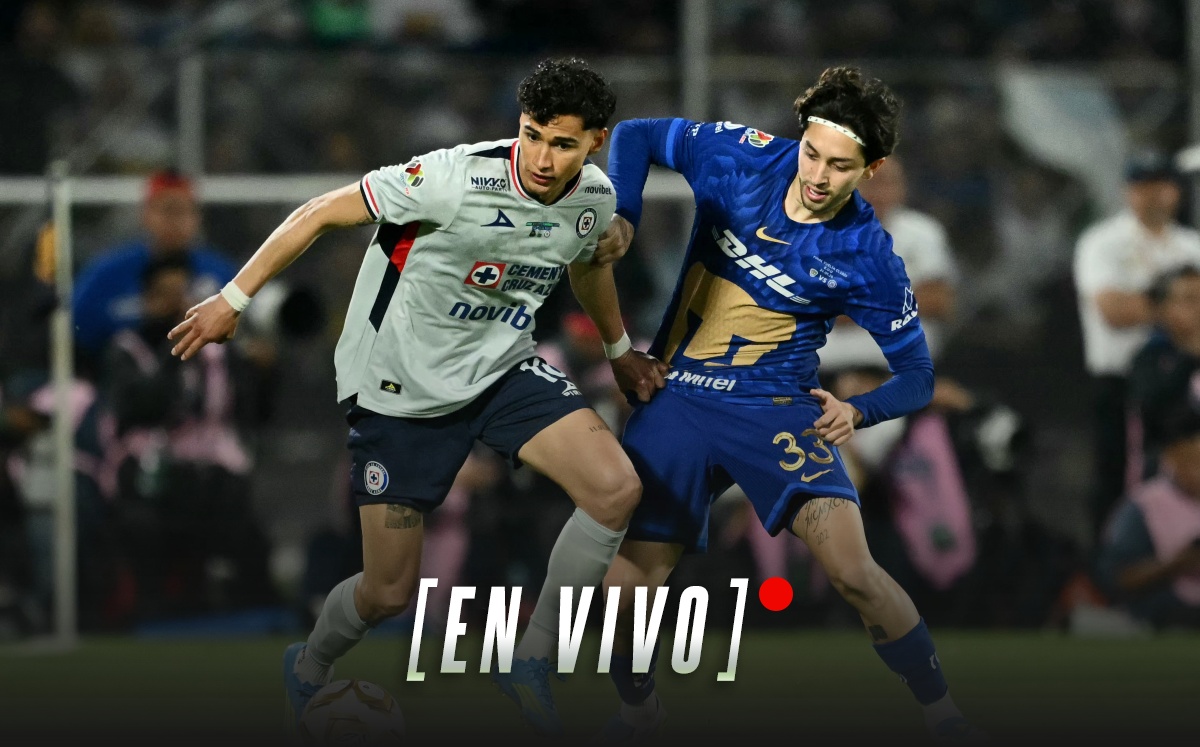 Pumas vs Cruz Azul EN VIVO | Final de vuelta de la Liga MX 2026 (AFP)