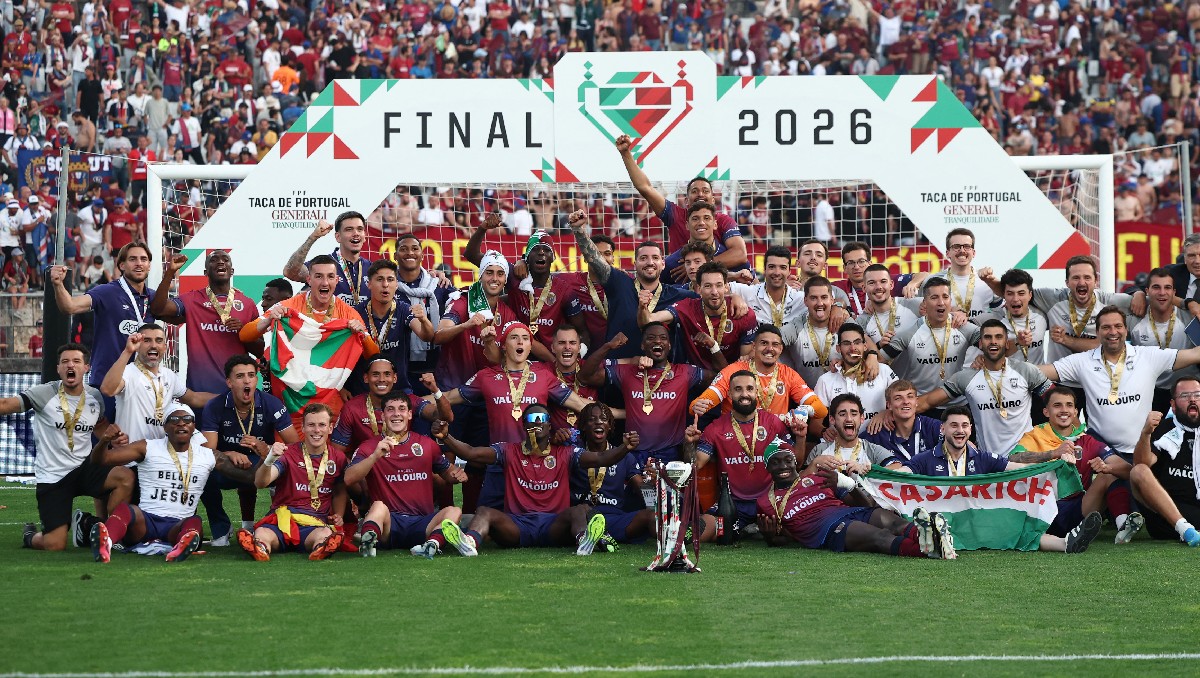 Torreense, de Segunda División, da la sorpresa y gana la Copa de Portugal ante el Sporting de Lisboa (Reuters)