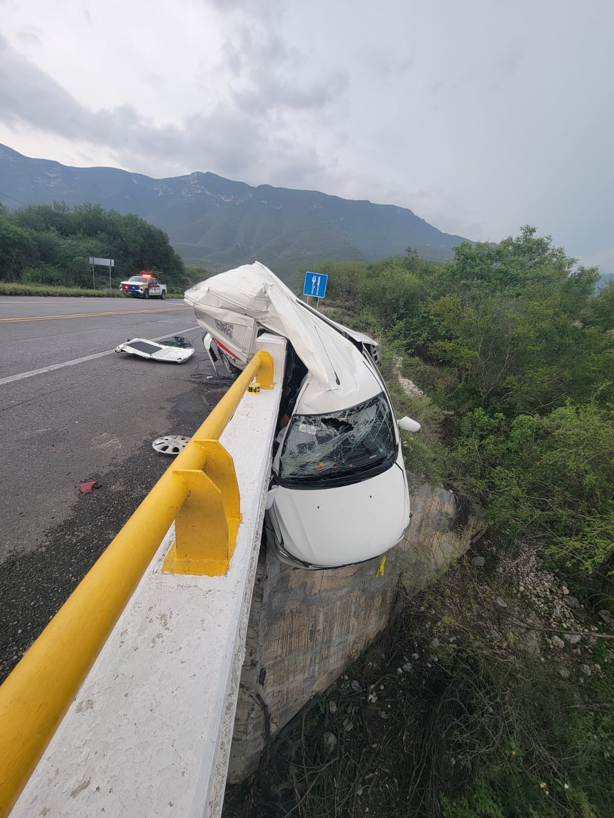 Accidente en carretera Jaumave deja una persona sin vida