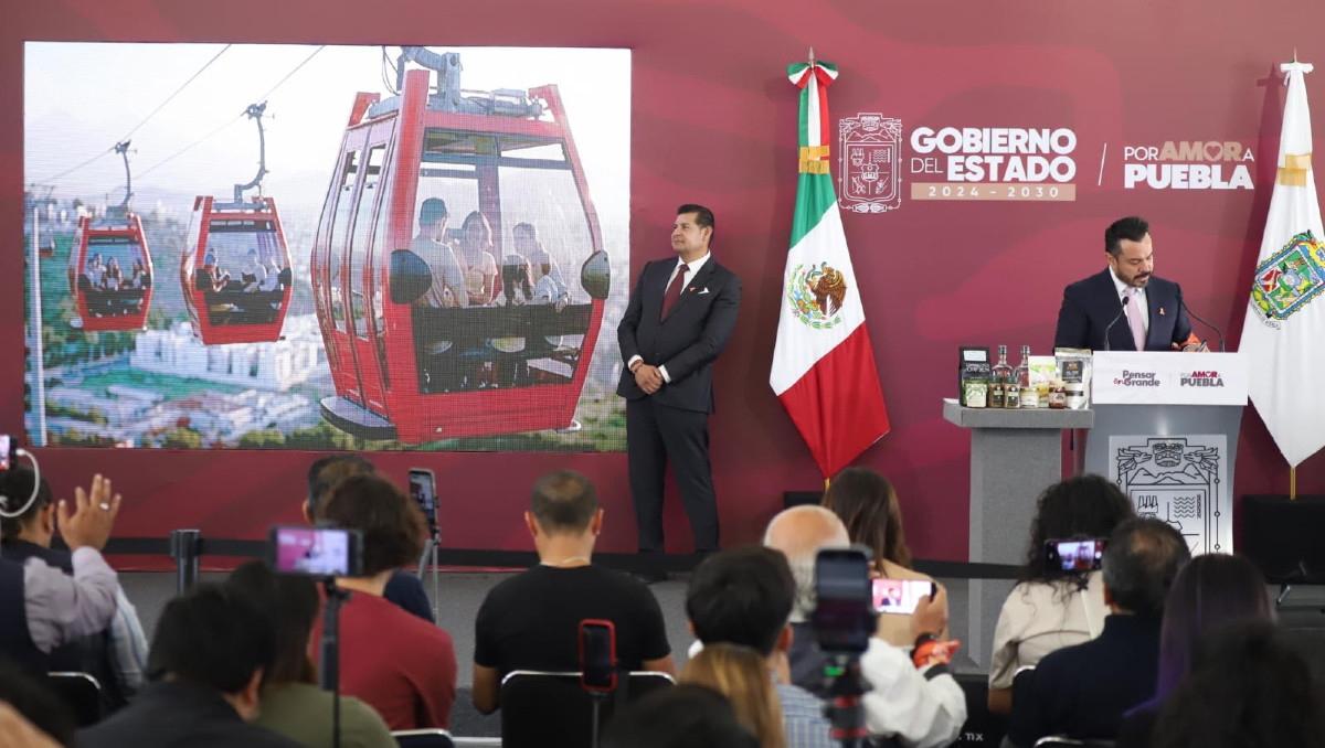 Cablebús beneficiará a 43 mil trabajadores en Puebla | Melanie Torres