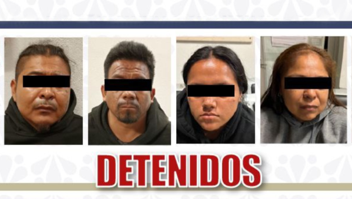 Catean inmueble en Atencingo y detienen a cuatro presuntos distribuidores de droga | Especial