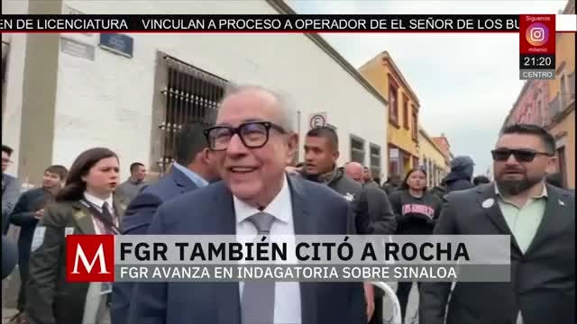 Citan a Rocha Moya y a otros funcionarios para rendir su declaración | Elisa Alanís, 25 de mayo 2026