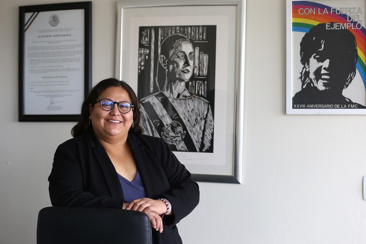 Citlalli Hernández tiene la encomienda de poner orden en casa y llevar unido a Morena en 2027. | Foto: Araceli López