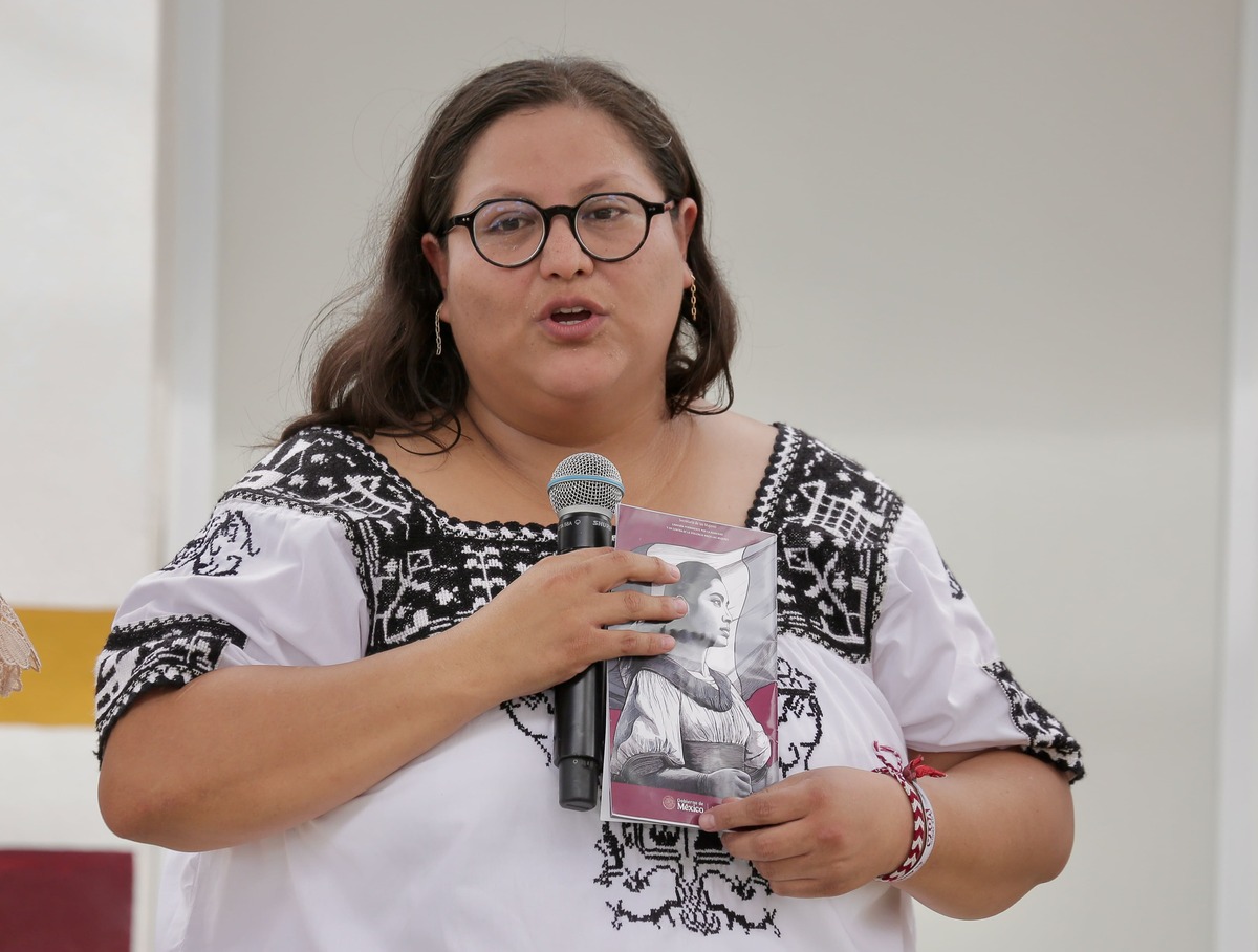 Citlalli Hernández reconoce que entre la militancia de Morena hay un enojo justificado con el PVEM y PT. | Foto: Ariel Ojeda