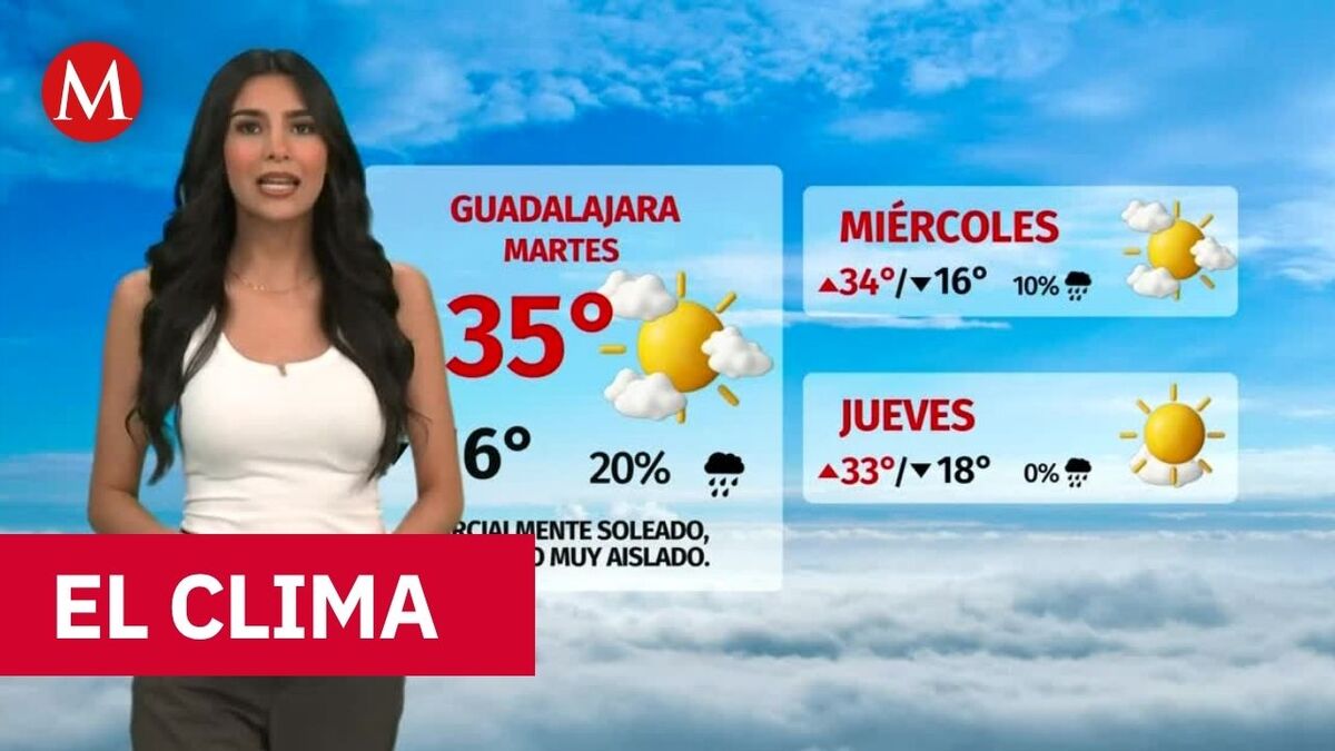 Clima de hoy lunes 25 de mayo de 2026 | Pronóstico con Sofía González