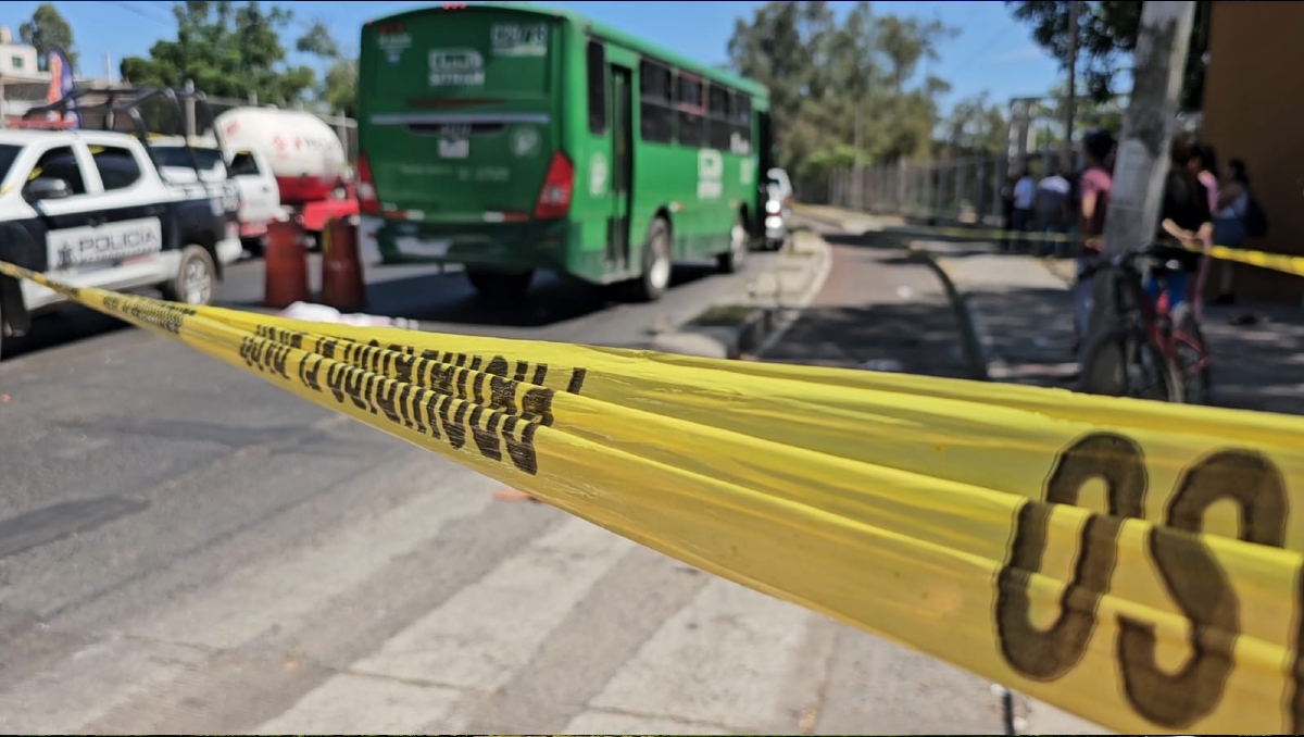El conductor trató de huir corriendo y dejó su unidad en el lugar del accidente (Foto: Juan Carlos Munguía)