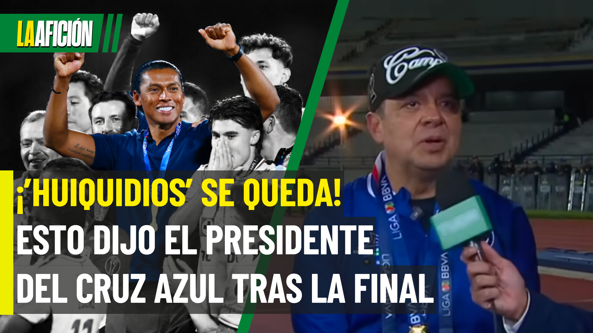 ¡CRUZ AZUL YA DECIDIÓ! Joel Huiqui seguirá como entrenador tras hacer campeón a La Máquina