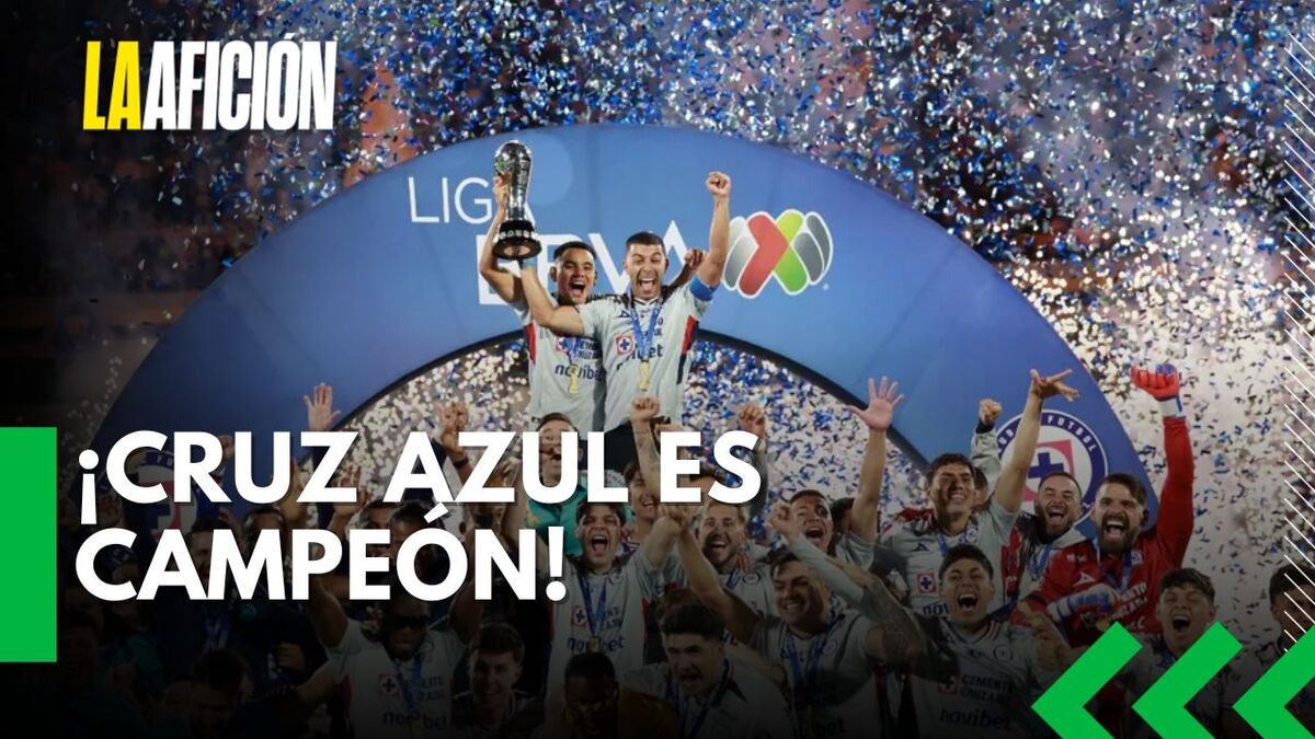 Cruz Azul vence a Pumas y alza el título de la Liga MX este 2026