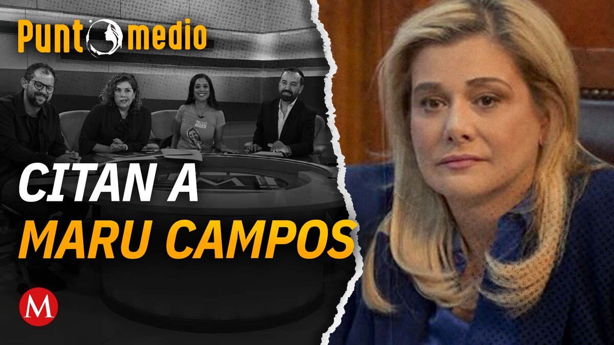 Punto Medio: FGR cita a Maru Campos por agentes de la CIA