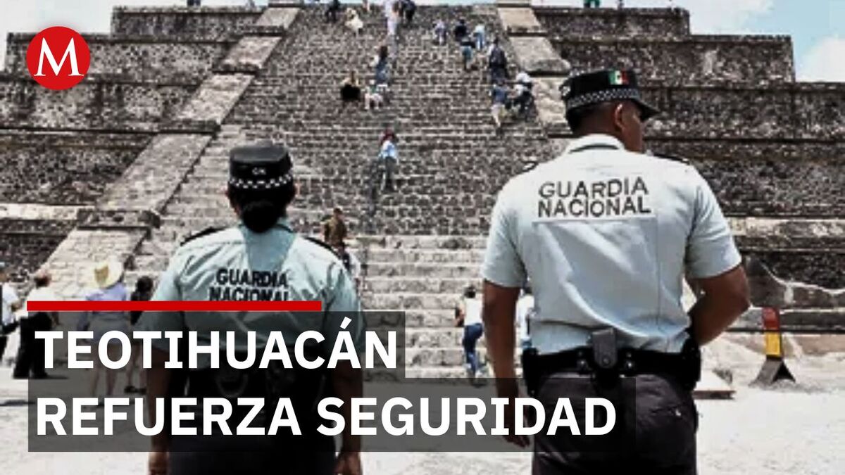 Refuerzan seguridad en Teotihuacán tras ataque a turistas