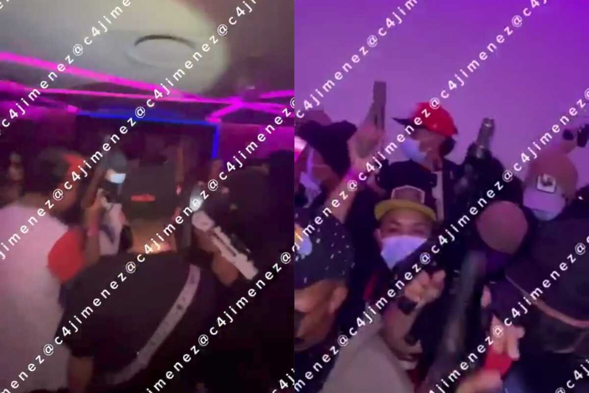 Se presume que se tratarían de los jóvenes de La UJ-40 los que hicieron la fiesta.