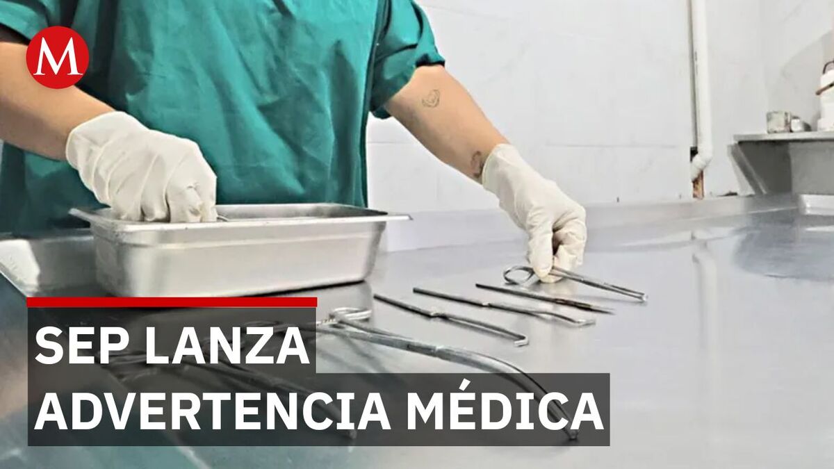 SEP llama a verificar cédulas profesionales antes de cualquier cirugía estética