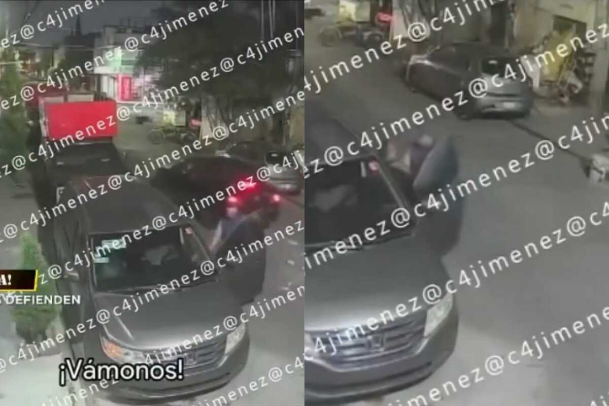 La víctima fue ubicada tras retirar 85 mil pesos de un Banco Azteca ubicado en la colonia Texcoco, alcaldía Iztapalapa.