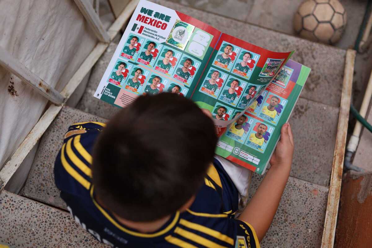 Álbum Panini de la Copa Mundial 2026.| Verónica Rivera.