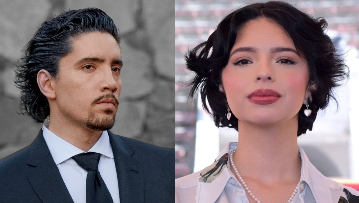Alex Fernández a la izquierda, Ángela Aguilar a la derecha. | FOTO: Alex Fernández y Ángela Aguilar