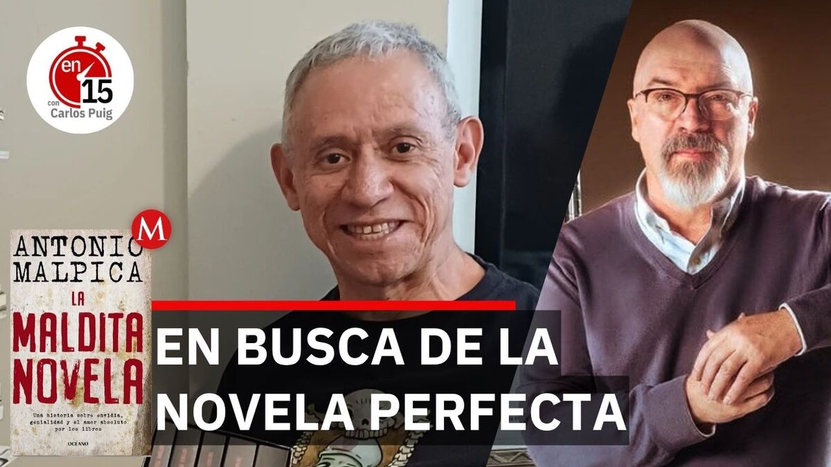 Antonio Malpica, autor de "La Maldita Novela" | En 15