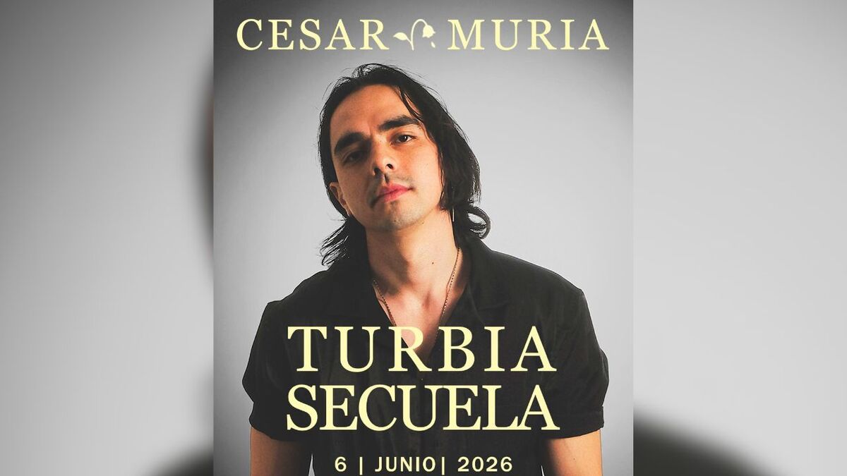 César Muri presenta Turbia Secuela Tour en Guadalajara (Cortesía)
