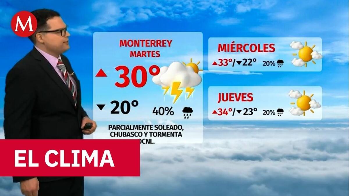 Clima de hoy martes 26 de mayo de 2026 | Pronóstico con Nelson Valdez