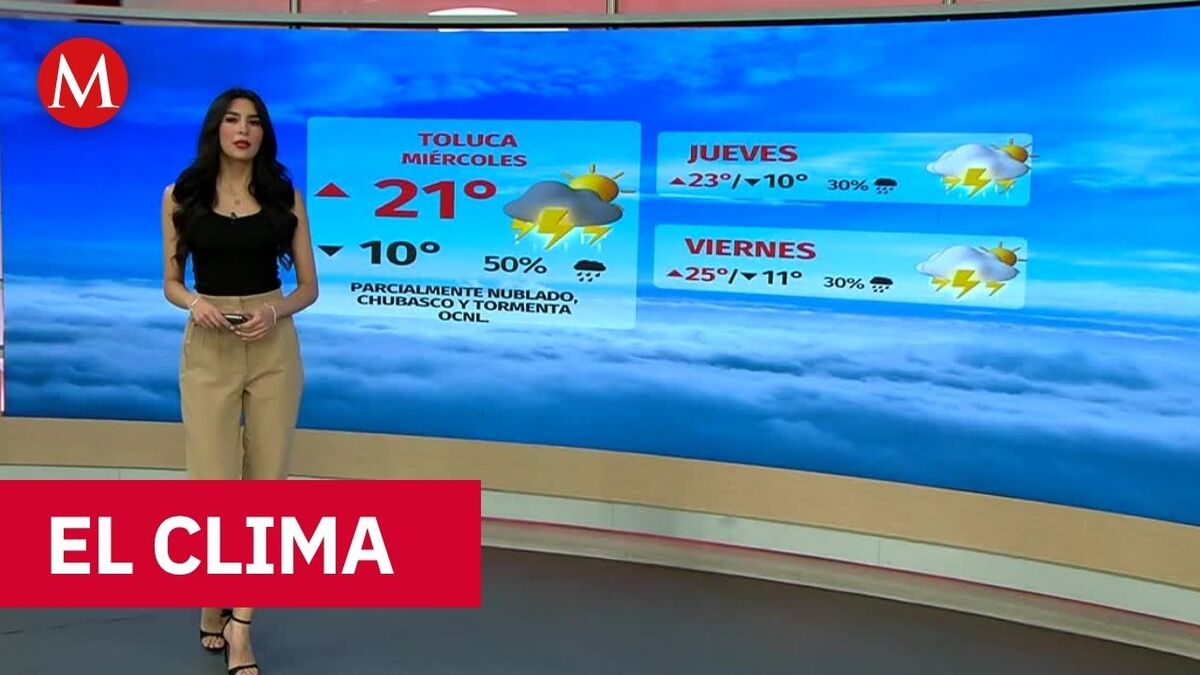 Clima de hoy martes 26 de mayo de 2026 | Pronóstico con Sofía González