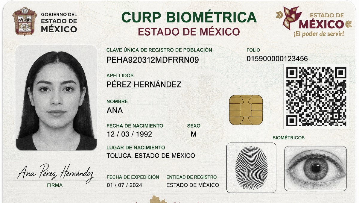 La CURP biométrica puede tramitarse en el Estado de México | IA Discover