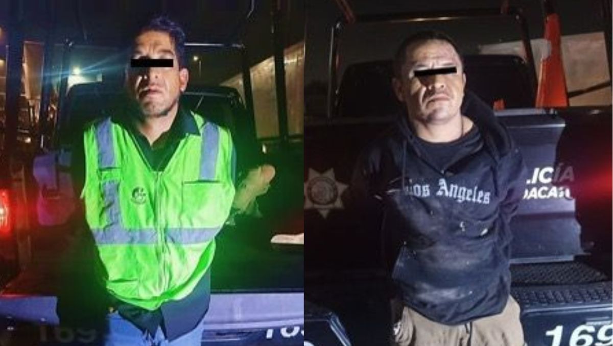 Los detenidos fueron llevados al Ministerio Público por el delito de tentativa de robo. Especial