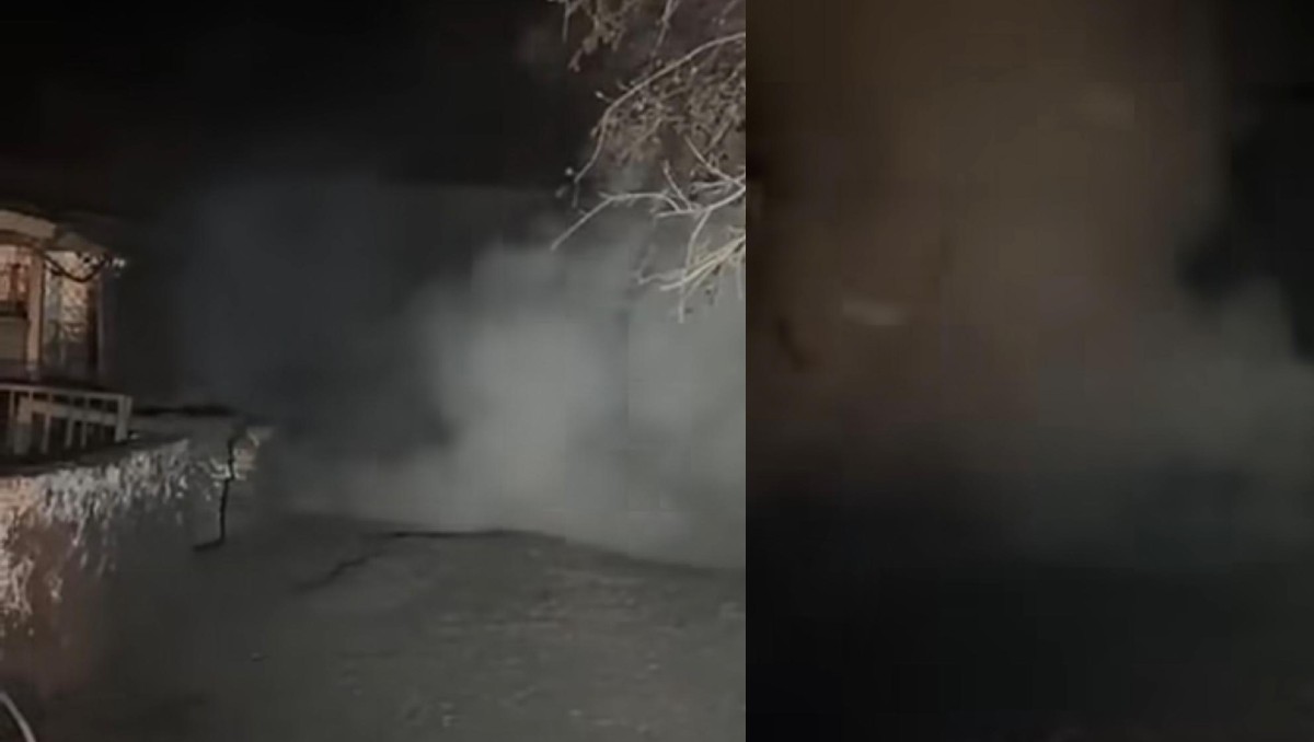 Géiser brota en una casa en Michoacán; esto se sabe. | ESPECIAL