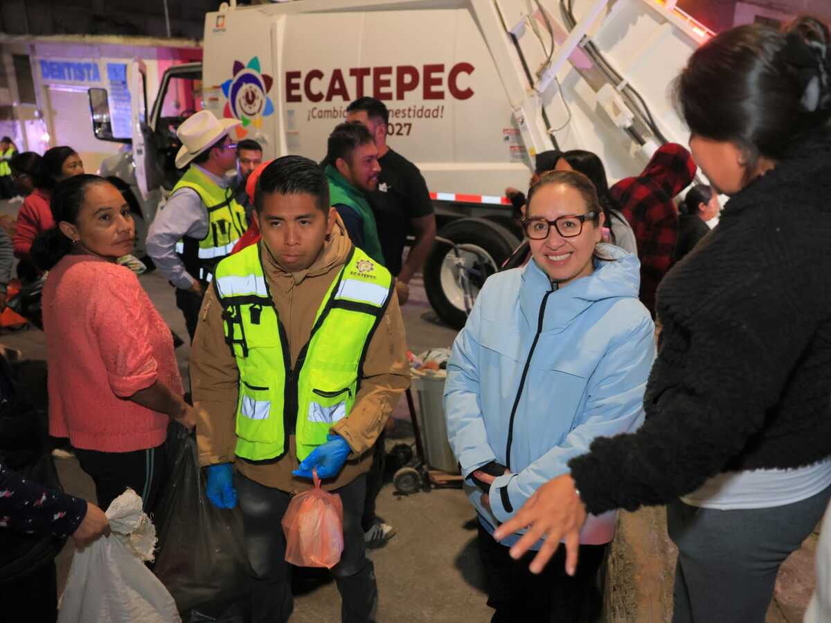 Gobierno de Ecatepec retira más de 7 mil toneladas de desechos mediante el programa de recolección nocturna | Especial