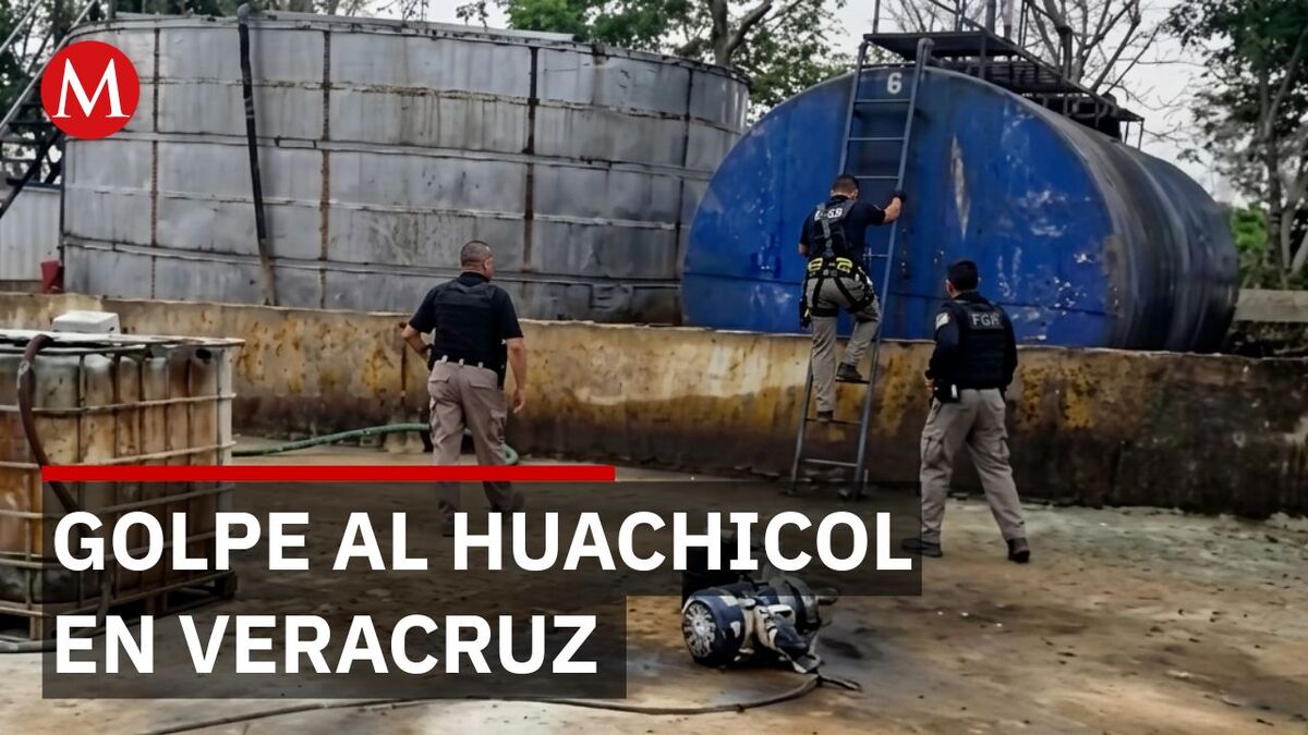 Histórico decomiso en Veracruz: Aseguran más de 256 mil litros de combustible en Tihuatlán