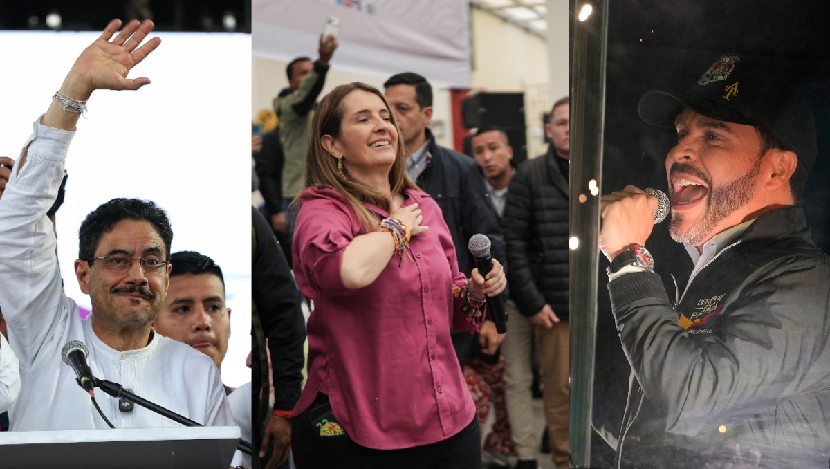 Iván Cepeda, Paloma Valencia y Abelardo de la Espriella. | AP