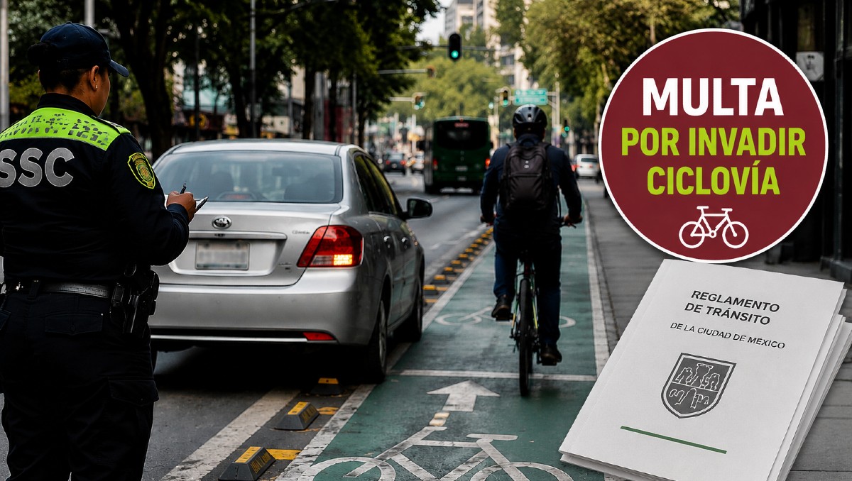 ¿De cuánto es la multa por invadir la ciclovía en CdMx? | IA DISCOVER