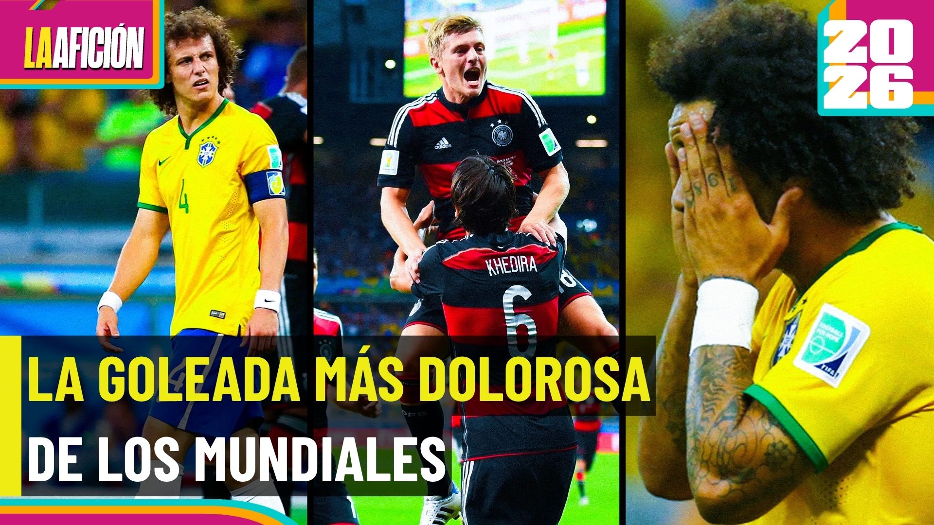 La noche que Alemania destruyó el fútbol de Brasil en tan solo 90 minutos
