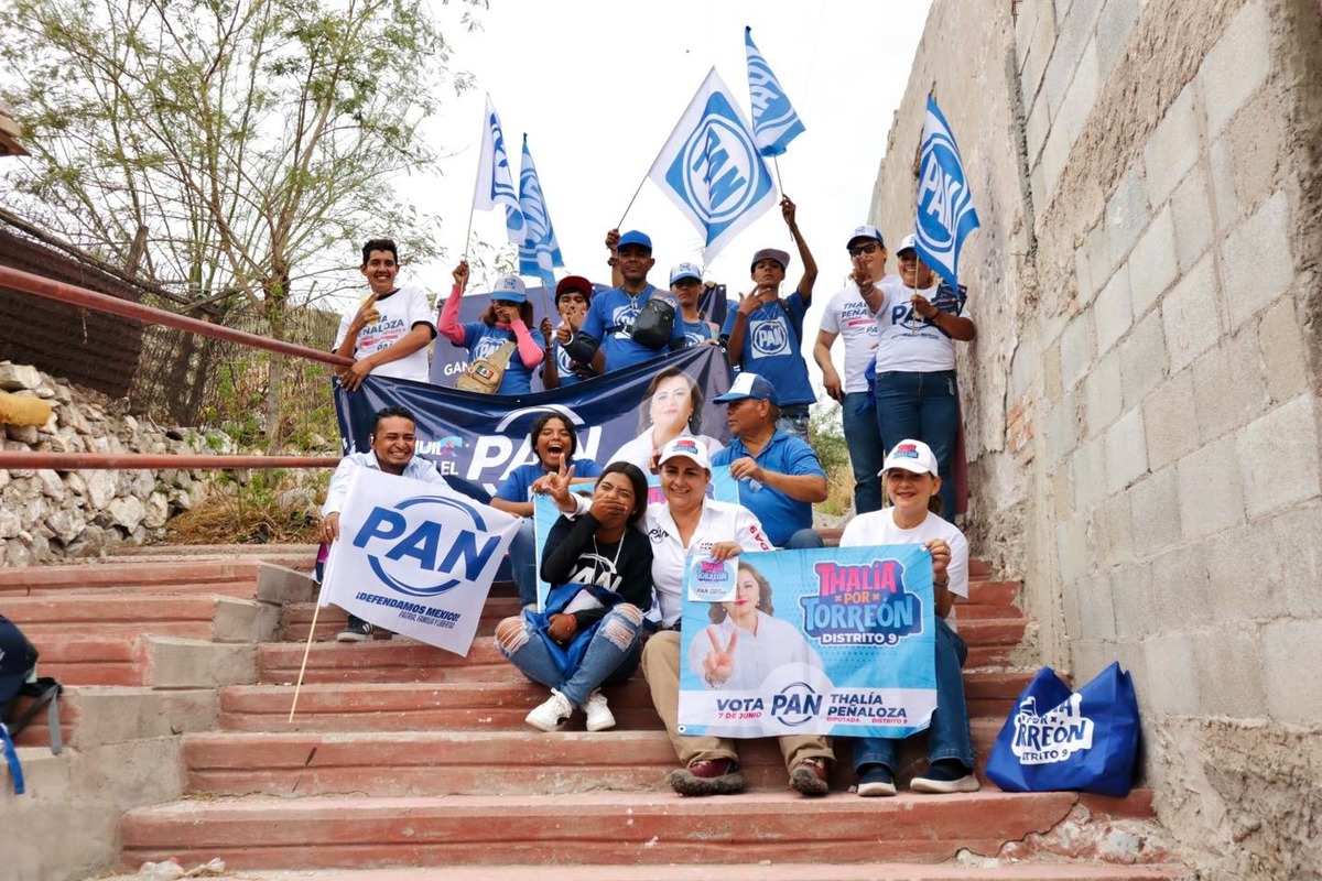 PAN intensifica campaña en Torreón rumbo a elección del 7 de junio. | Especial